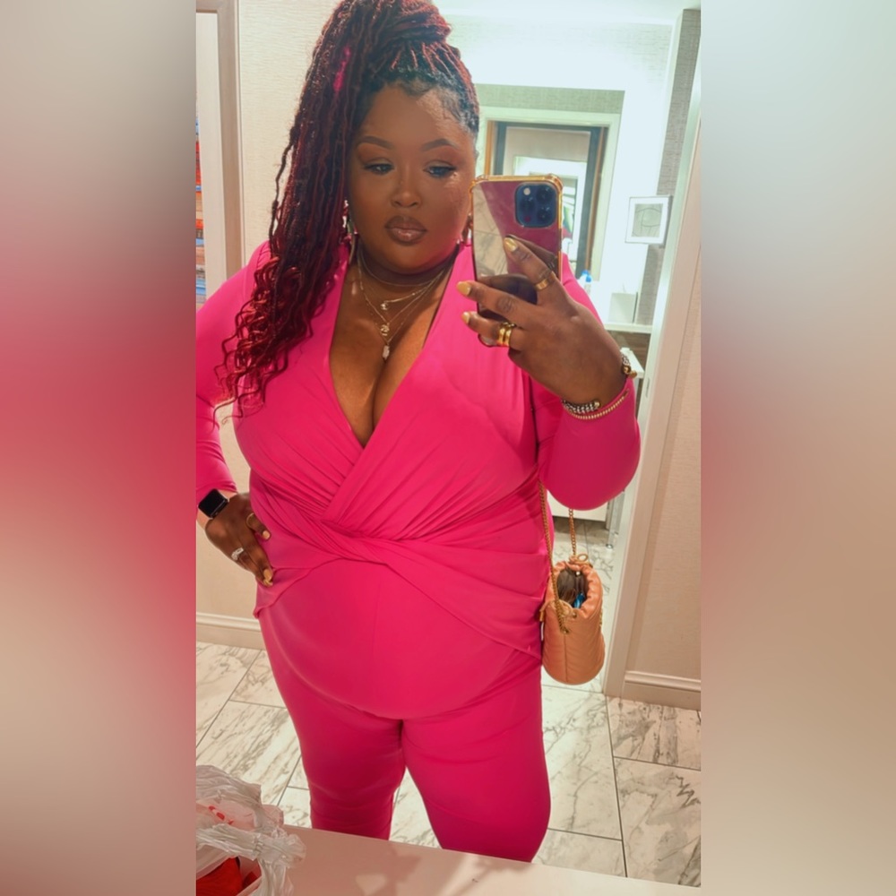 Pink Catsuit